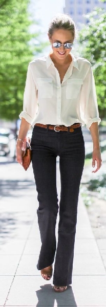 Black And White Chic Style. Accessorize with jewelry from #ModellaJewelryBoutique