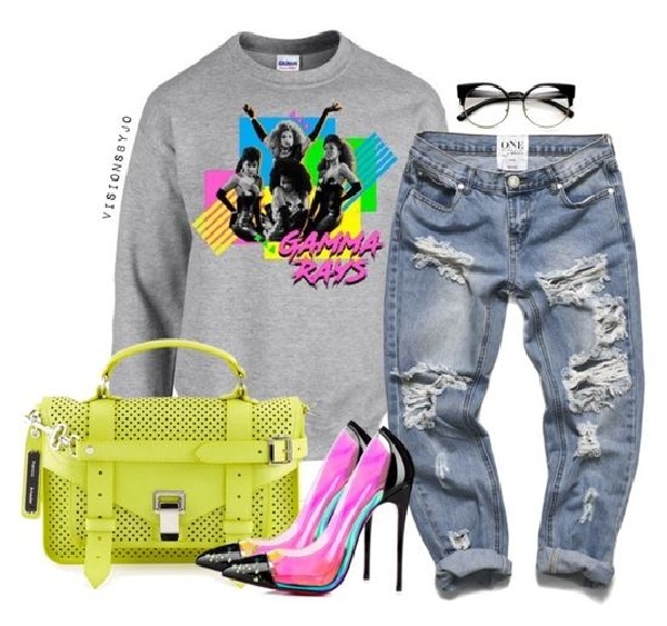 "Untitled #1655" by visionsbyjo on Polyvore featuring Proenza Schouler and Christian Louboutin