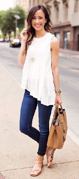 #Fashion Peplum Top  Want us to pay for your shopping and your travel? Also you have to do is refer us to someone looking to make a hire. contact me at carlos@recruitingforgood.com
