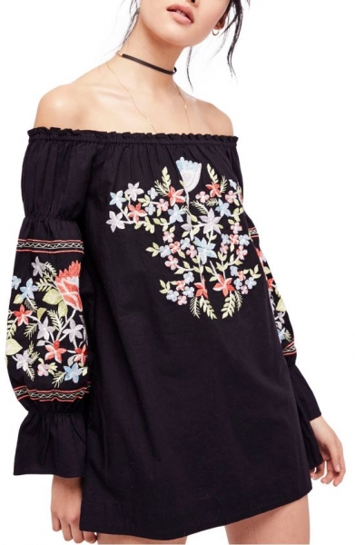 Summer Travel dress, perfect for a vacation, beach, summers, festivals, casual summer, black dress, mini dress, travel fashion, summer 2017, summer casual dress
